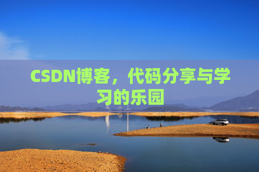 CSDN博客，代码分享与学习的乐园